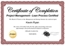 Lean Project Management Certificate